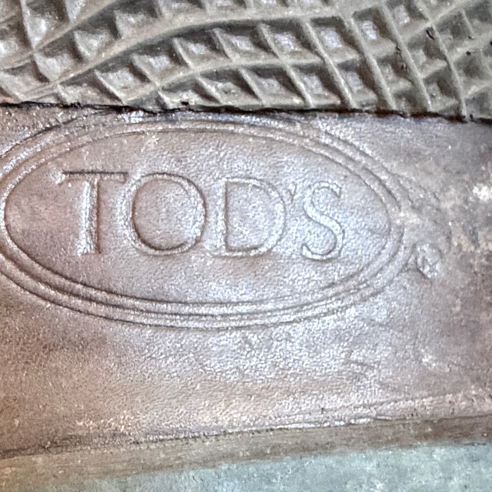 Tod’s Brown Leather Horsebit Loafers EU 38 US 7.5 Made in Italy Classic - Picture 10 of 12